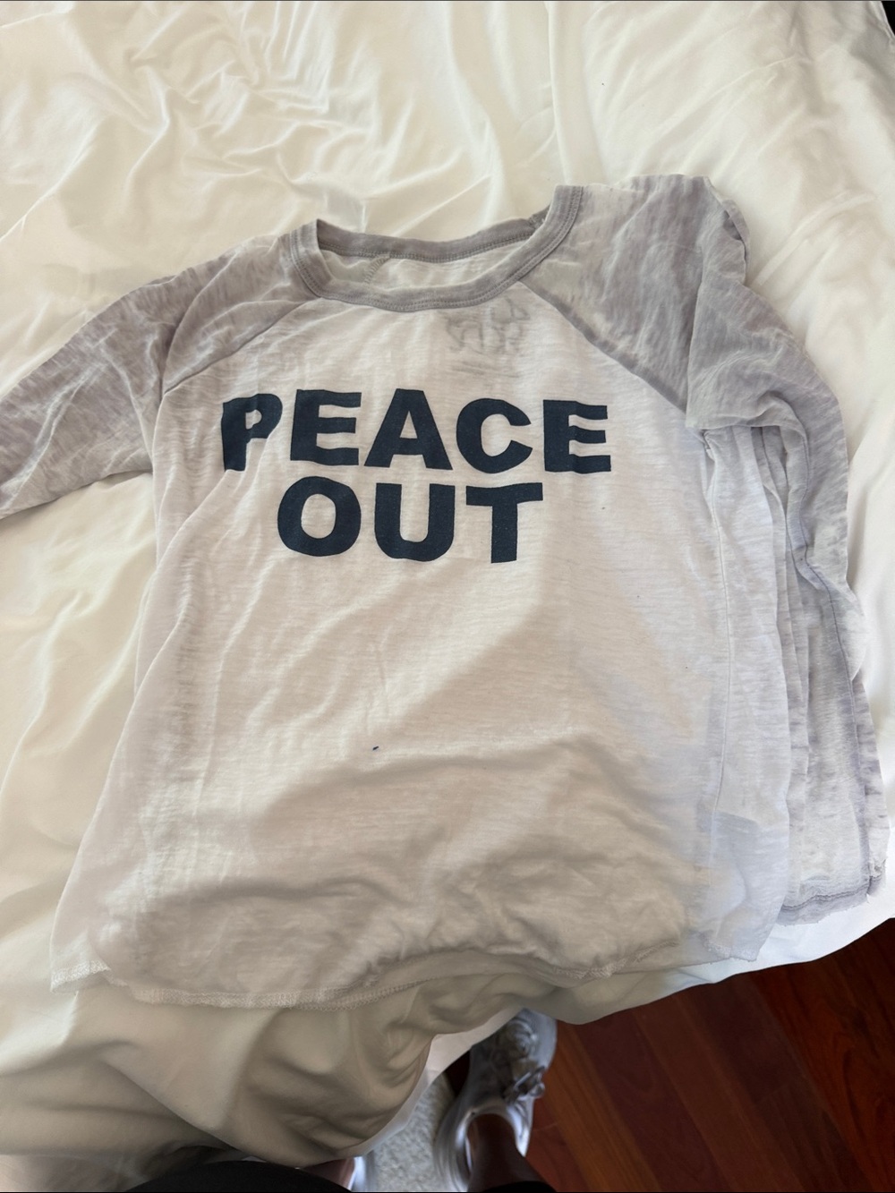 Peace out